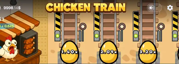 Play Chicken vs Train for Real Money in India